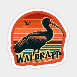 waldrapp or northern bald ibis endangered bird Magnet