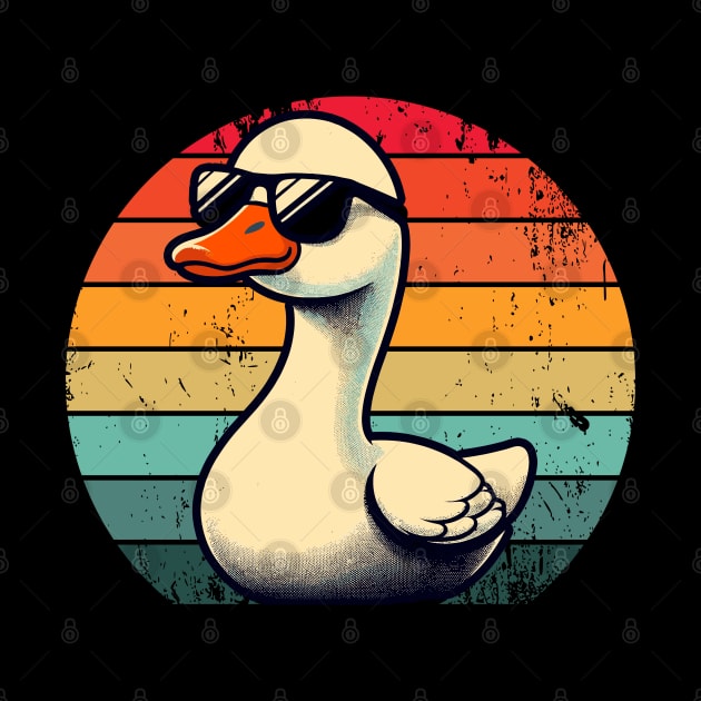 Silly Goose in Sunglasses Pun Meme Pool Funny Goose by KsuAnn