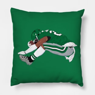 Saquon Barkley Backwards Hurdle Pillow