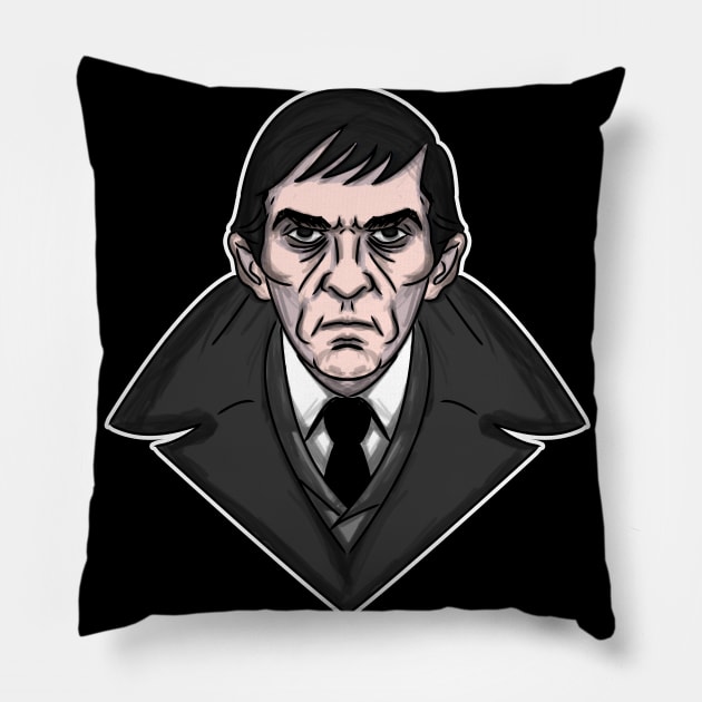 Barnabas Collins Pillow by AlanSchell76