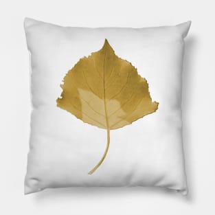 Yellow Leaf Pillow