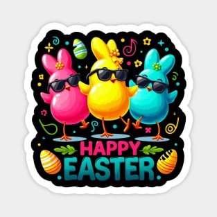 easter peeps vinyl Magnet