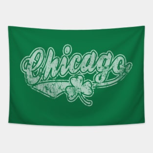 Vintage Chicago Irish St Pattys Day Tapestry