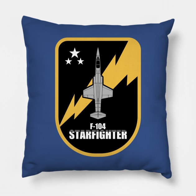 F-104 Starfighter Pillow by TCP