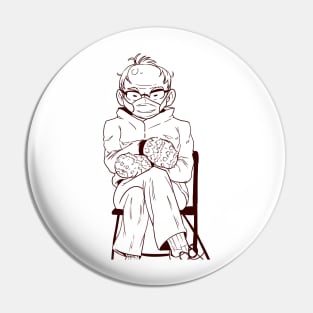 Bernie Mittens 2021 Pin