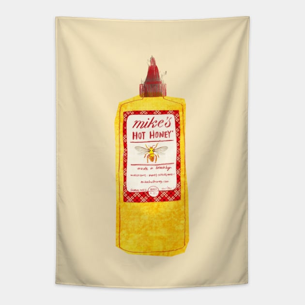 Mike's Hot Honey Tapestry by martinascott