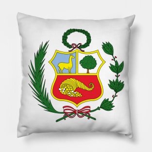 Peru - Escudo Peruano - Peru Coat of arm Pillow