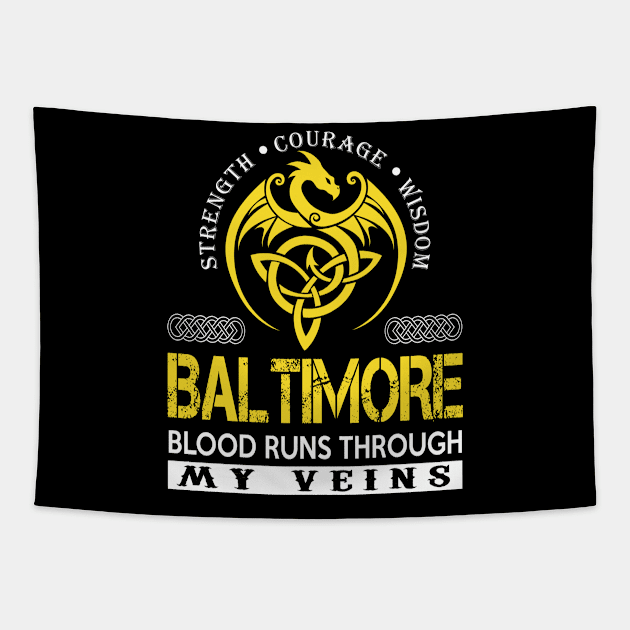 BALTIMORE Tapestry by isaiaserwin