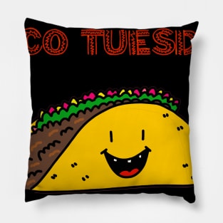 Taco Tuesday Pillow