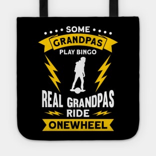 Funny Onewheel Grandpa Tote