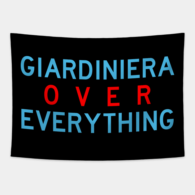 Giardiniera Over Everything (Chicago Flag) Tapestry by Chicago To A Tee