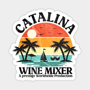 CATALINA WINE MIXER VINTAGE RETRO SUNSET Magnet