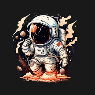 Astronaut 3 T-Shirt