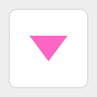 Pink triangle Magnet