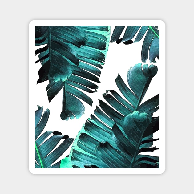 Banana Leaf Magnet by StudioGrafiikka