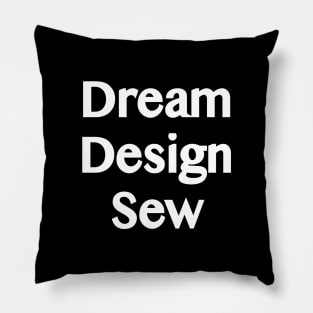 sewing design slogan Pillow