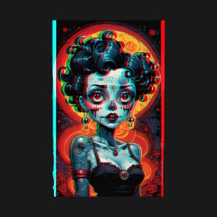 3D Zombie Betty Boop T-Shirt