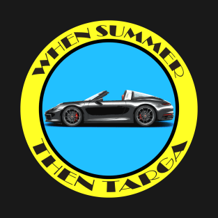 Summer Targa - Porsche Targa T-Shirt