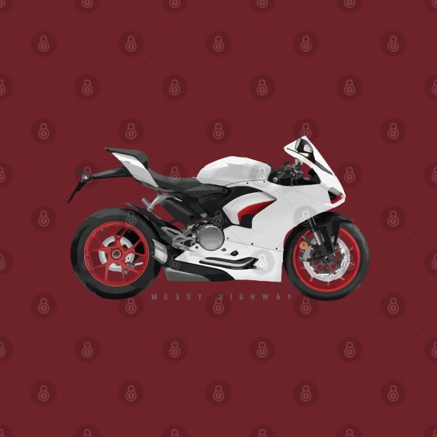 Ducati Panigale V2 20 white sn by MessyHighway