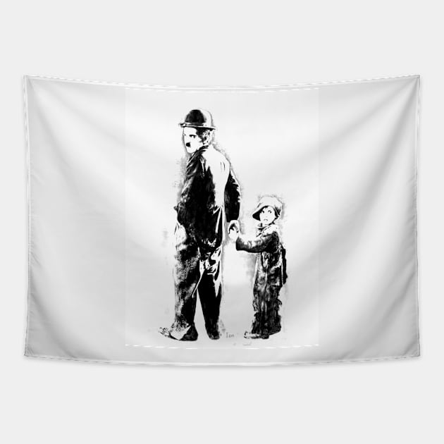 Charles Chaplin2 Tapestry by I am001