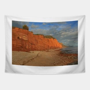 Red Cliffs II, Sidmouth, Devon Tapestry