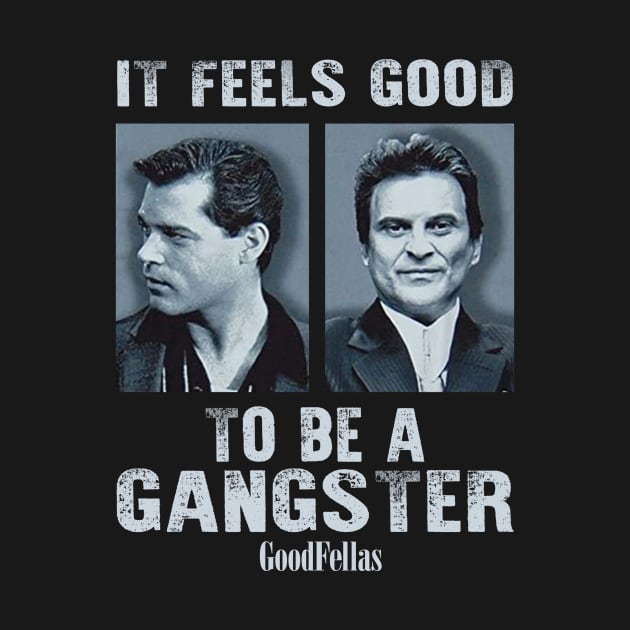 Joe pesci vintage movie it feels good be a gangster by Julie lovely drawings