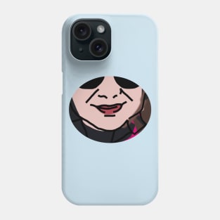 Smiling Friend Face Outline and Color Phone Case