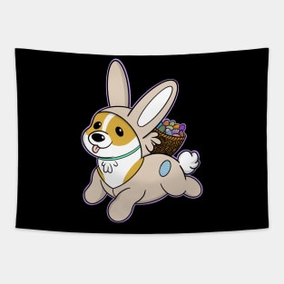 Cute Easter Corgi Tapestry