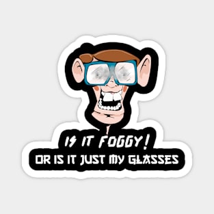 foggy glasses Magnet