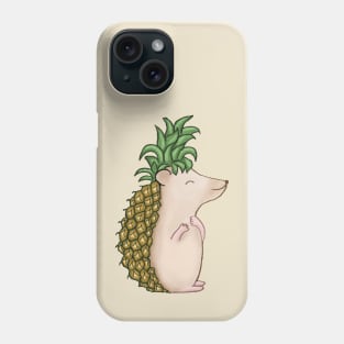 funny pineapple hedgehog Phone Case