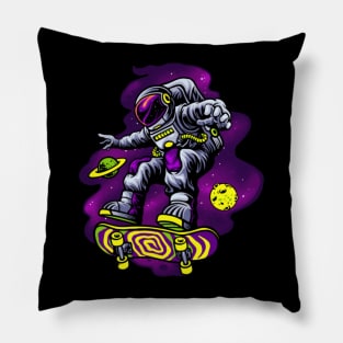 Cosmonaut skater Pillow