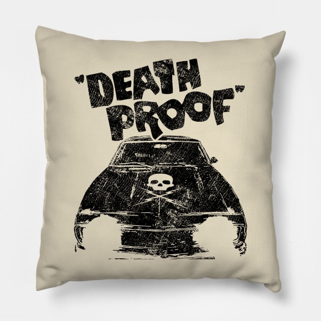 Death Proof // Movie Retro Pillow by akunetees