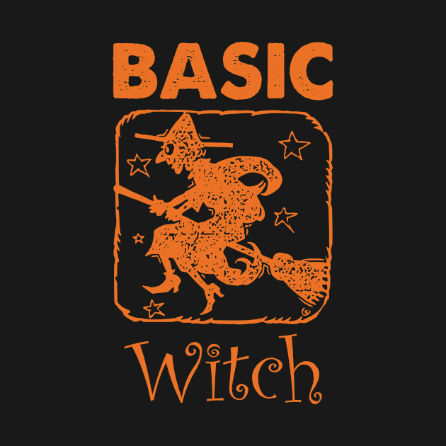 Basic Witch | Halloween Tee by SynapseWorks