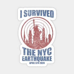 I Survived The NYC Earthquake Magnet
