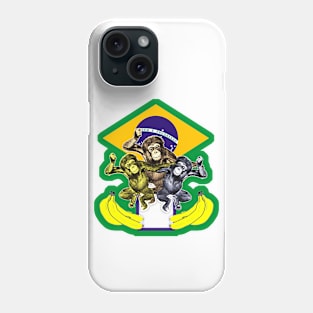 Brazil Banana Monkeys Phone Case