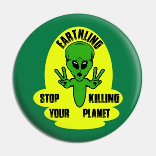 Save our planet Pin