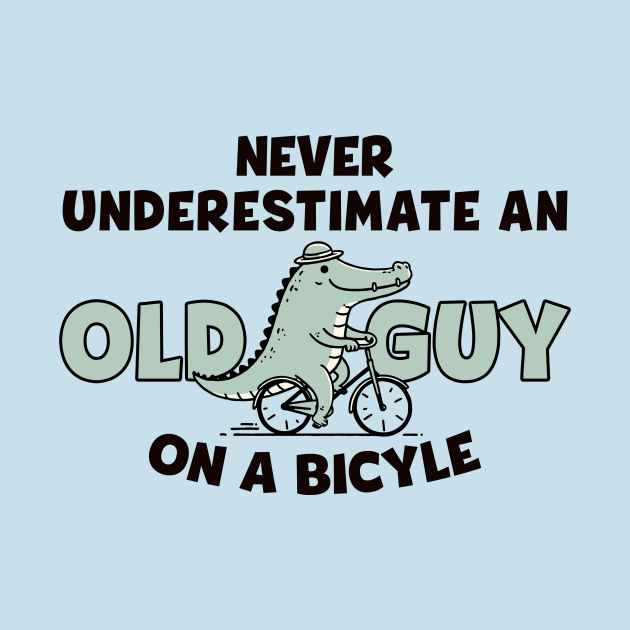 Never estimate an old man - Funny Bicycle by MasutaroOracle