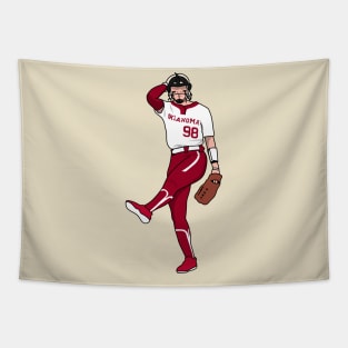 bahl the pitcher Tapestry