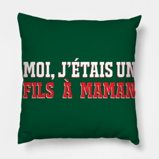 Fils à maman Pillow