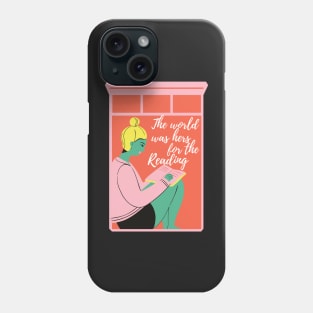 The world was hers Phone Case