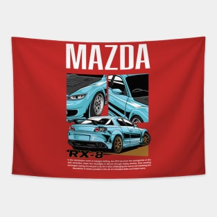 Innovative Mazda RX8 Design Tapestry