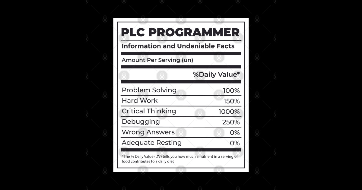 Programmer Nutrition Facts Label - Programmer Humor - Pin | TeePublic