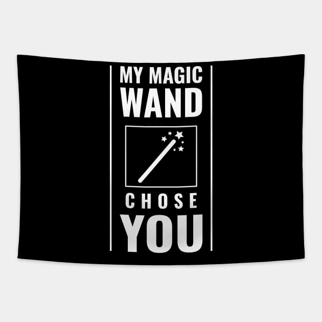 Magic wand Tapestry by RStees22