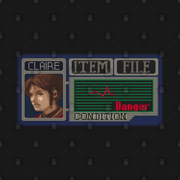 Claire Redfield Pixel Art by AlleenasPixels