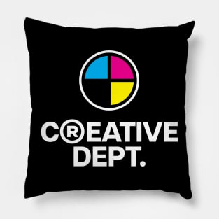 Creative Dept. CMYK Pillow