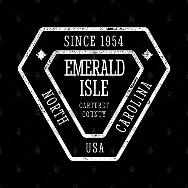 Emerald Isle, NC Summertime Vacationing Sign by Contentarama