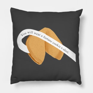 Fortune Cookie T-Shirt Pillow