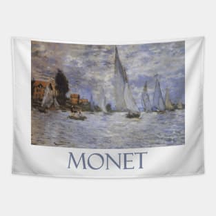 Regates a Argenteuil by Claude Monet Tapestry