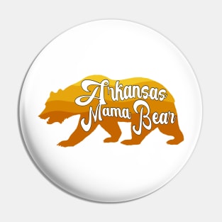 Arkansas Mama Bear Design Pin