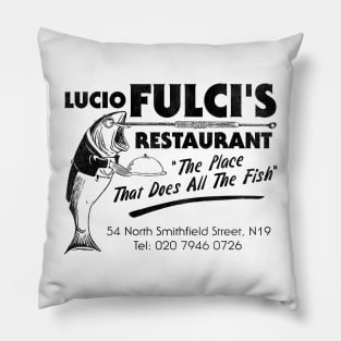 Fictional Lucio Fulci's Restaurant - Shaun of the Dead Movie Pillow